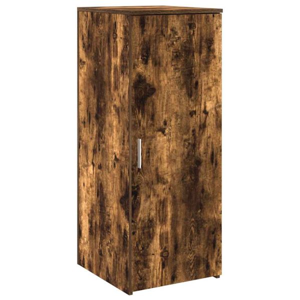 Приемно бюро, опушен дъб, 135x50x103,5 см, инженерно дърво