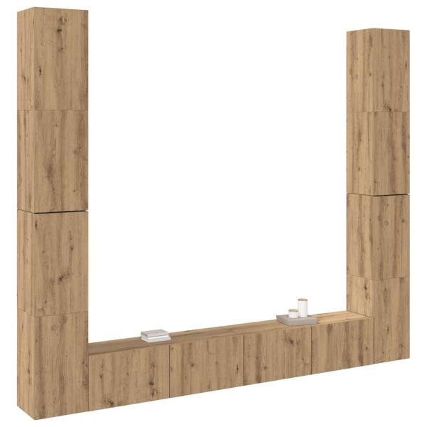 Комплект от 6 части за стенен монтаж на телевизора