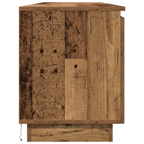 ТВ шкаф Старо дърво 180 x 38 x 49 см Инженерно дърво