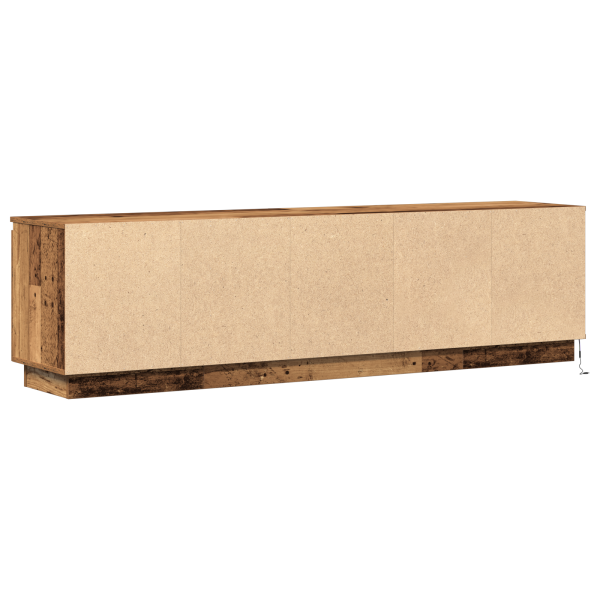 ТВ шкаф Старо дърво 180 x 38 x 49 см Инженерно дърво
