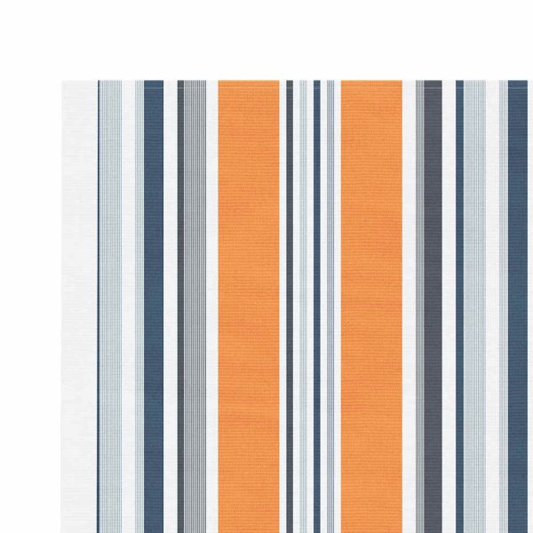 Резервно платнище за тенти, разноцветни ивици, 4,5x3,5 м