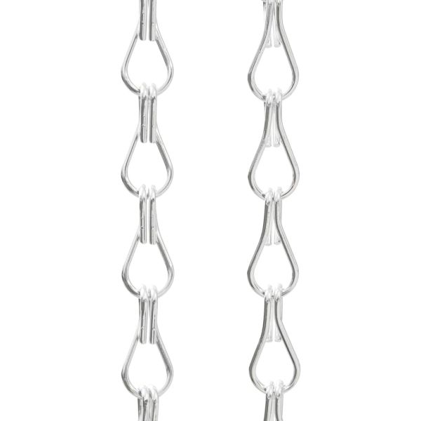 Мрежа за врата с верижки, 56x186 см, алуминий