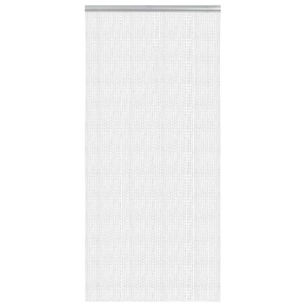 Мрежа за врата с верижки, 100x212 см, алуминий