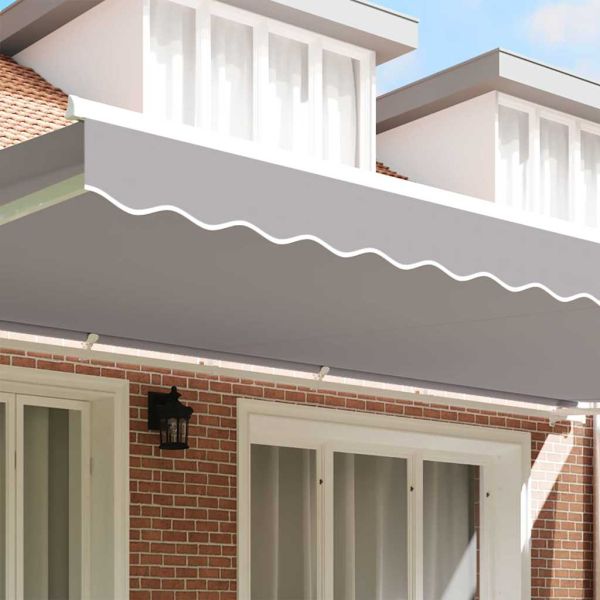 Сенник Валанс Светлосиво 580 x 20 см Платно