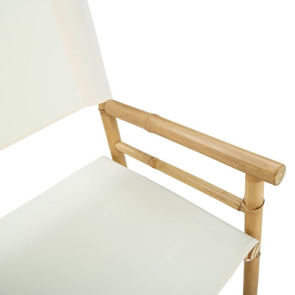 Сгъваем стол на директора 2 pcs Естествен 58 x 48 x 115 см