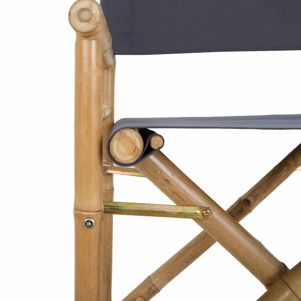 Сгъваем стол на директора 2 pcs Естествен 58 x 48 x 115 см