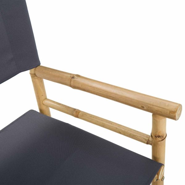 Сгъваем стол на директора 2 pcs Естествен 58 x 48 x 115 см