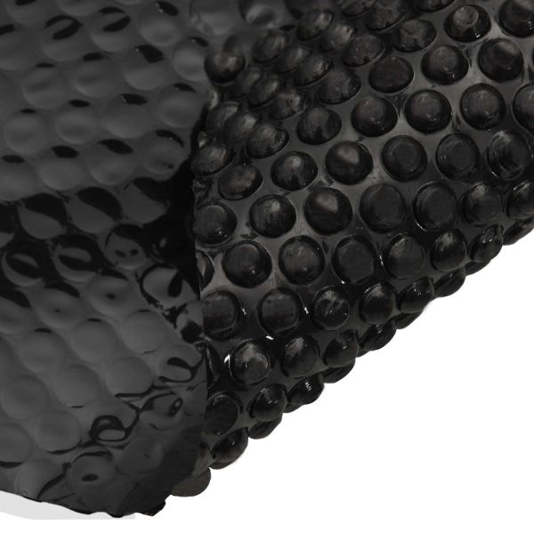 Покритие за басейн Изключително тежко Черно 600 cm ПЕ