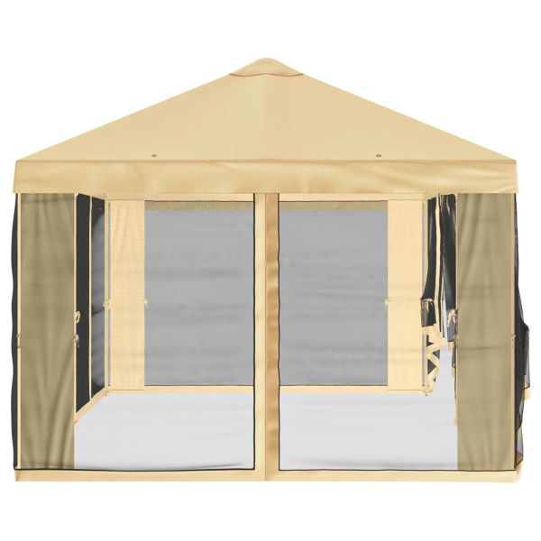 Покривало за беседка с стени Кремаво 600,5 x 300,5 см Полиестер