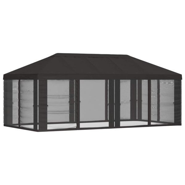 Покривало за беседка с стени Антрацит 600,5 x 300,5 см