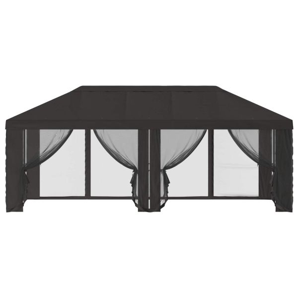 Покривало за беседка с стени Антрацит 600,5 x 300,5 см