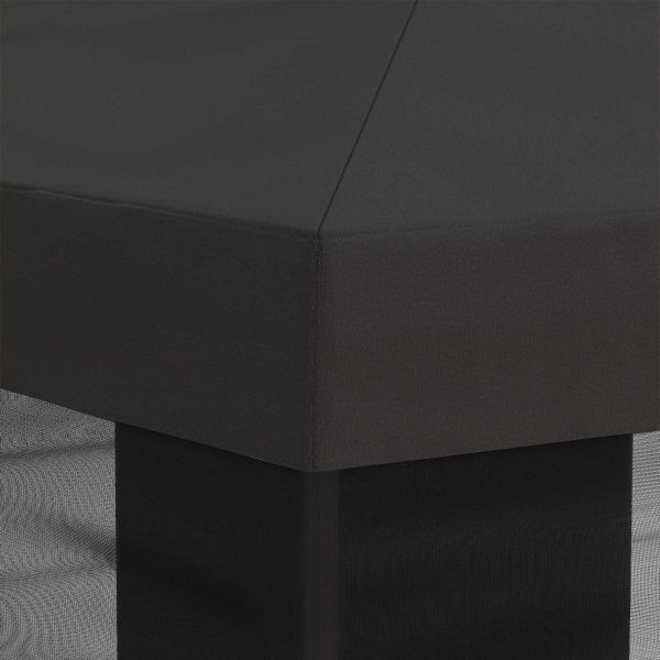 Покривало за беседка с стени Антрацит 600,5 x 300,5 см