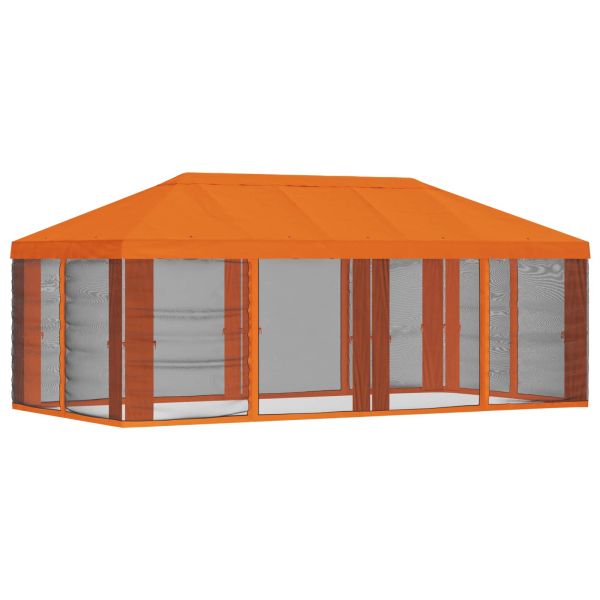 Покривало за беседка с стени Оранжево 600,5 x 300,5 см