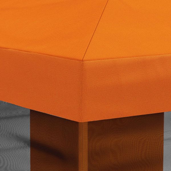 Покривало за беседка с стени Оранжево 600,5 x 300,5 см