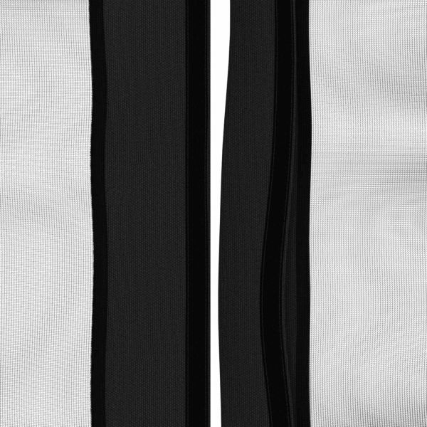 Покривало за беседка с стени Черно 600,5 x 300,5 см Полиестер