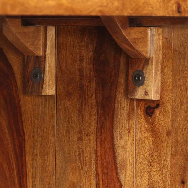 Бюфет/бюро, акациево дърво масив, кафяво