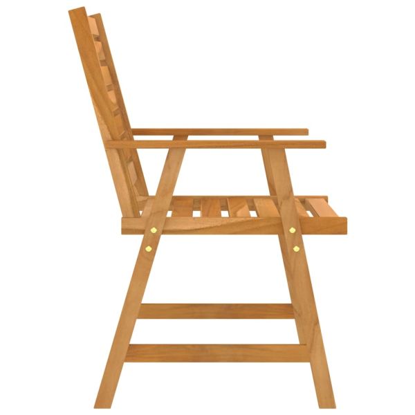 Градински трапезен комплект, 3 части, акация масив