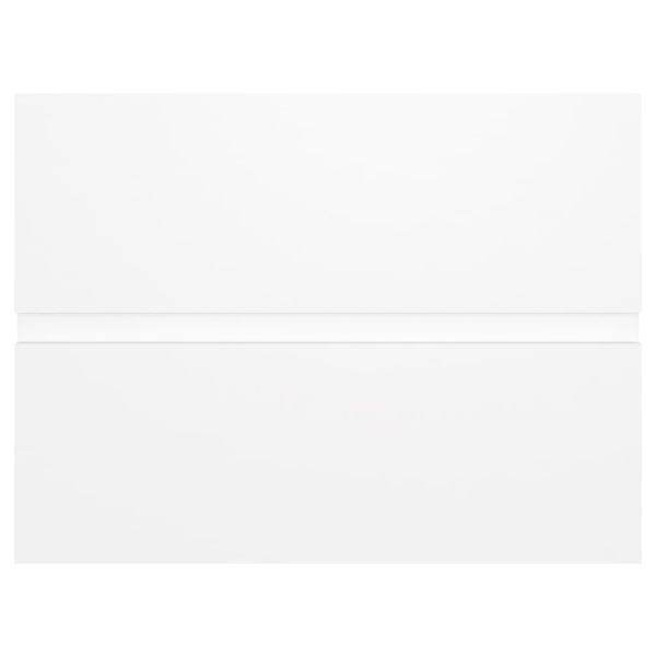 Долен шкаф за мивка, бял, 60x38,5x45 см, инженерно дърво