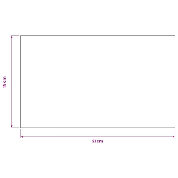 Хавлия за гости SOLUND 2 pcs Бяло 15 x 21 cm 550 gsm