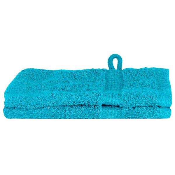 Хавлия за гости SOLUND 2 pcs Тюркоаз 15 x 21 cm 550 gsm