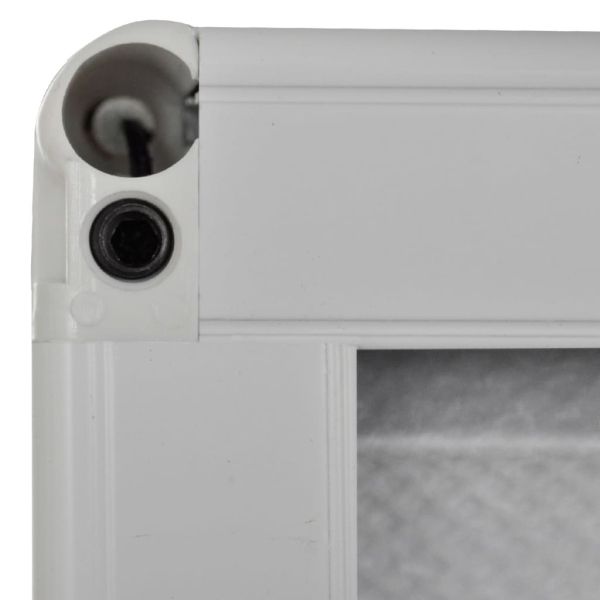 Mрежа за прозорци срещу насекоми със сенник, плисе, 160x80см