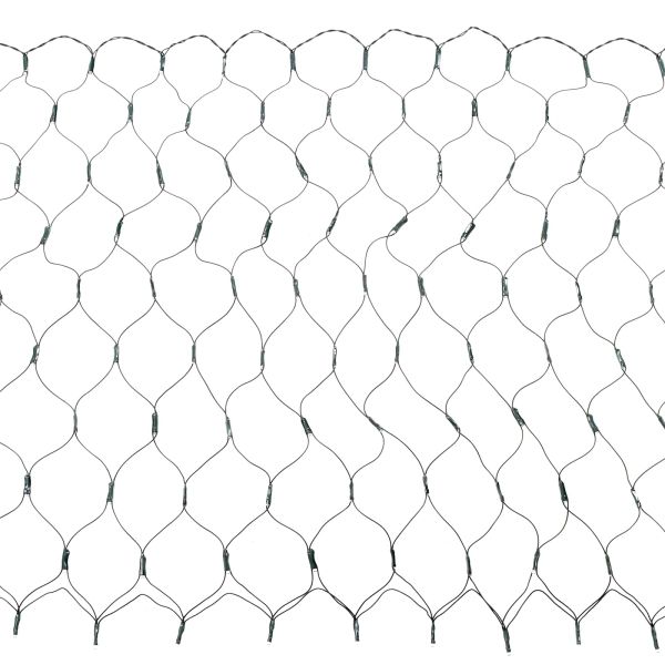 Лед мрежа Тъмен зелен