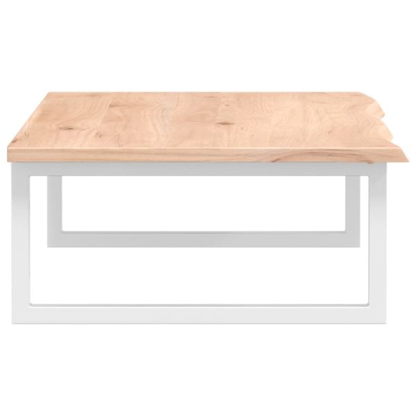 Стенен рафт за мивка, стомана и масивно дърво дъб