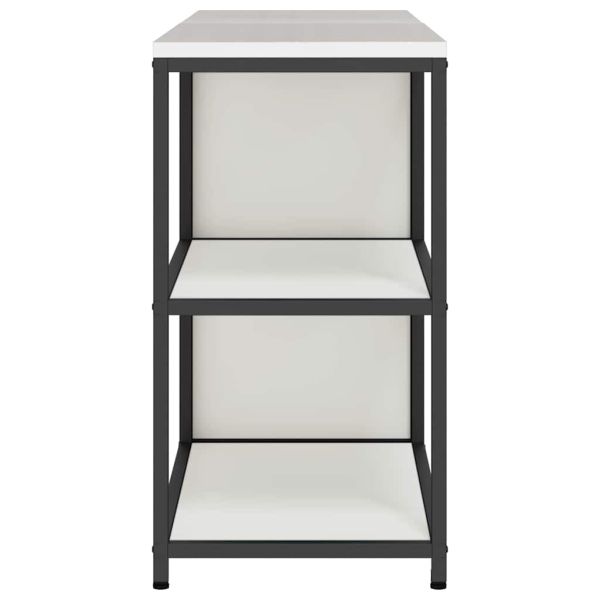 Комплект за кухненско съхранение с рафт с врата 2 pcs Бяло