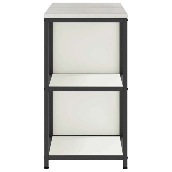 Комплект за кухненско съхранение с рафт с врата 2 pcs Бяло