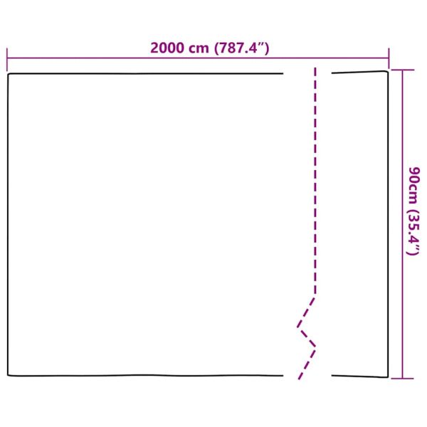 Самозалепващо фолио за прозорци Матирани ивици 90 x 2000 см ПВЦ
