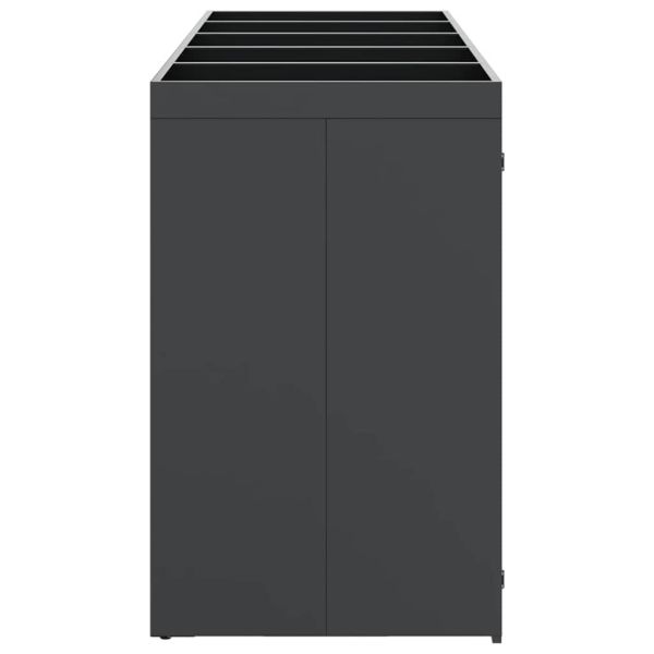 Контейнер за съхранение на 3 коша 340 x 77.5 x 115.5 см Стомана