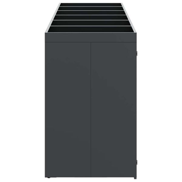 Контейнер за съхранение на 3 коша 340 x 77.5 x 115.5 см Стомана