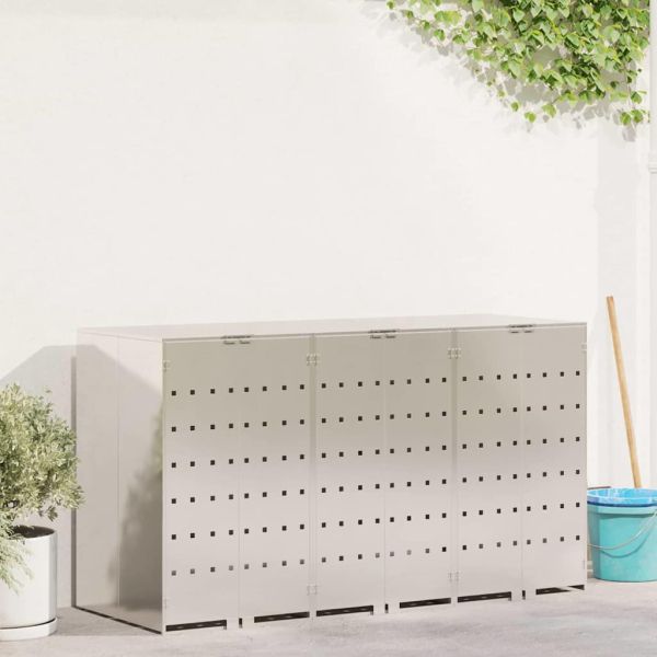 Контейнер за съхранение на 3 коша 340 x 77.5 x 115.5 см