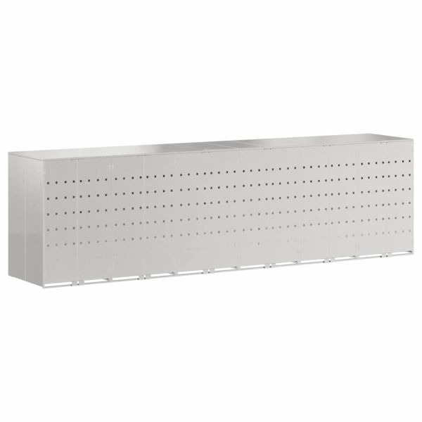 Контейнер за съхранение на 3 коша 340 x 77.5 x 115.5 см