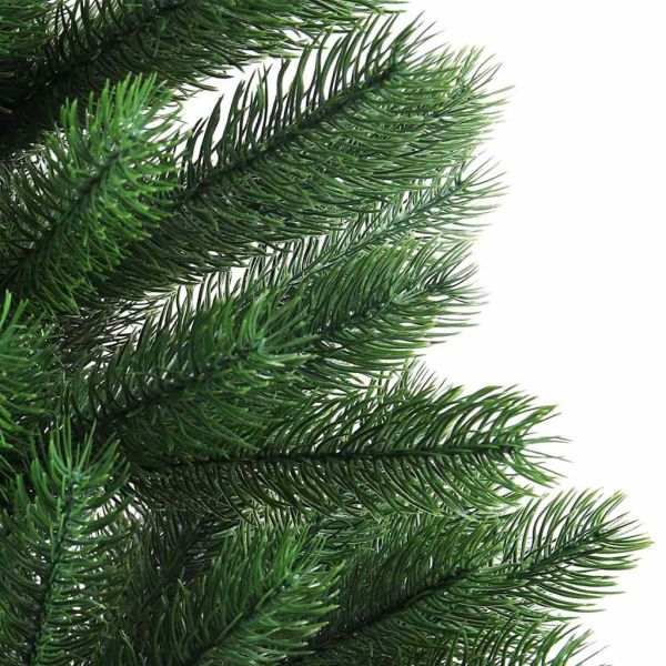 Коледно дърво с 150 LED светодиода с поставка Зелен 90 cm ПЕ