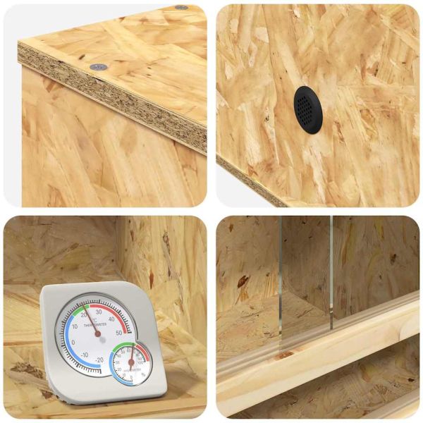 Терариум Кафяво 50 x 50 x 100 cm ОСБ