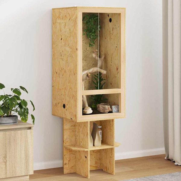 Терариум Кафяво 50 x 50 x 150 см ОСБ