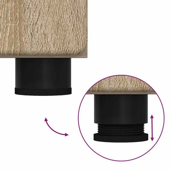 Комплект мебели за баня TULUM 2 pcs Сонома дъб 60 x 34 x 63 см