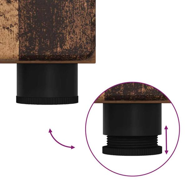 Комплект мебели за баня TULUM 2 pcs Старо дърво 60 x 34 x 63 см