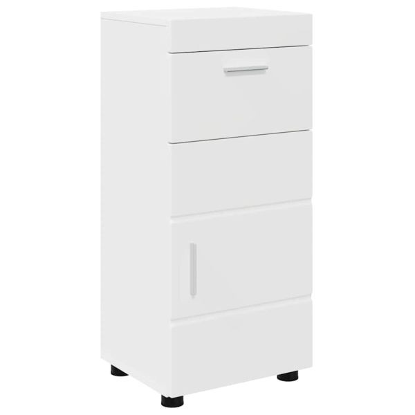 Комплект мебели за баня TULUM 4 pcs Бяло 60 x 34 x 63 см