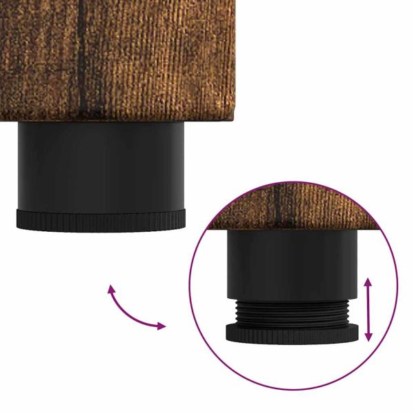 Комплект мебели за баня TULUM 4 pcs Димян дъб 60 x 34 x 63 см