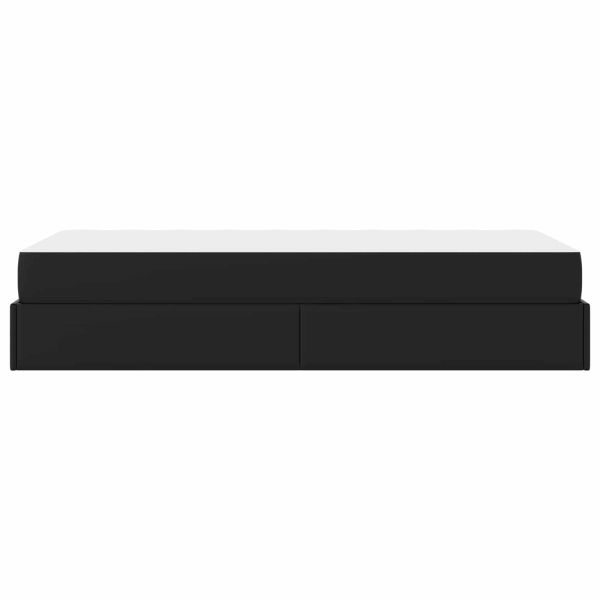 Рамка за легло с матрак Друг 2 pcs Черно ПВЦ