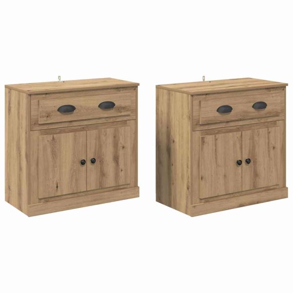 Скейдбордове 2 pcs Дъб 70 x 35,5 x 67,5 см Инженерно дърво