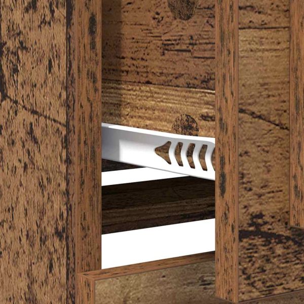 Скейдбордове с чекмедже 2 pcs Старо дърво 70 x 35,5 x 67,5 см