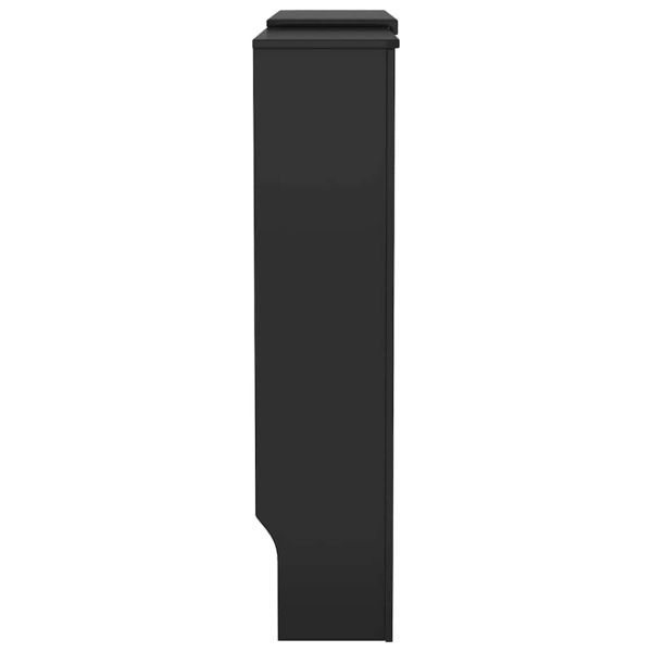 Калъф за радиатор 2 pcs Черно 205 x 20,5 x 81,5 см