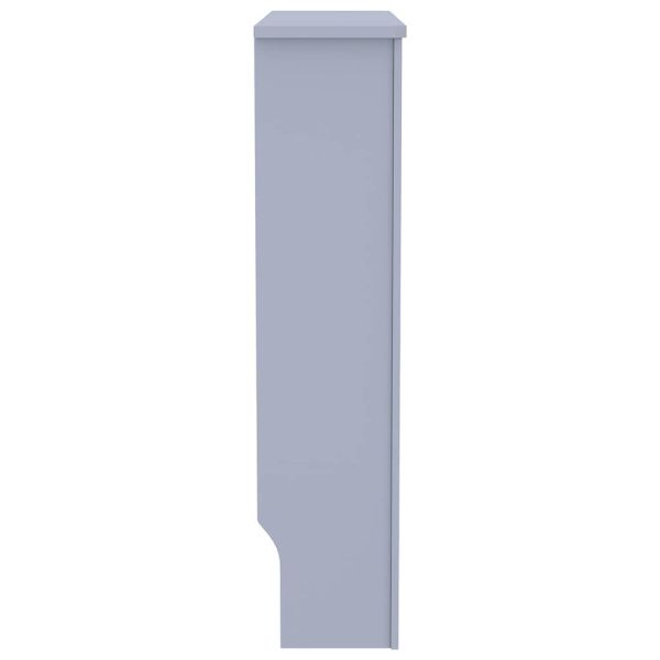 Калъф за радиатор Сив 78 x 19 x 81,5 см Инженерно дърво