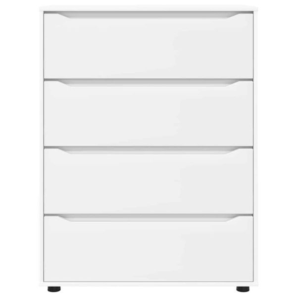 Шкафове за съхранение Бяло 80 x 48 x 105 см Инженерно дърво