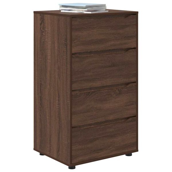 Шкафове за съхранение Кафяв дъб 60 x 48 x 105 см