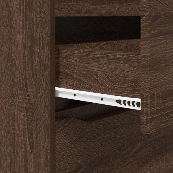 Шкафове за съхранение Кафяв дъб 60 x 48 x 105 см