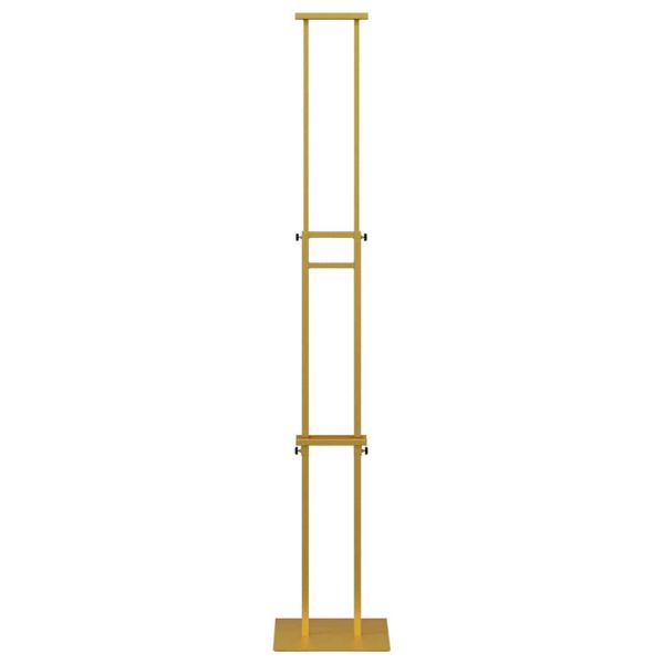 Стендове за търговски прояви 2 pcs Златист 30 x 23,5 x 210 см